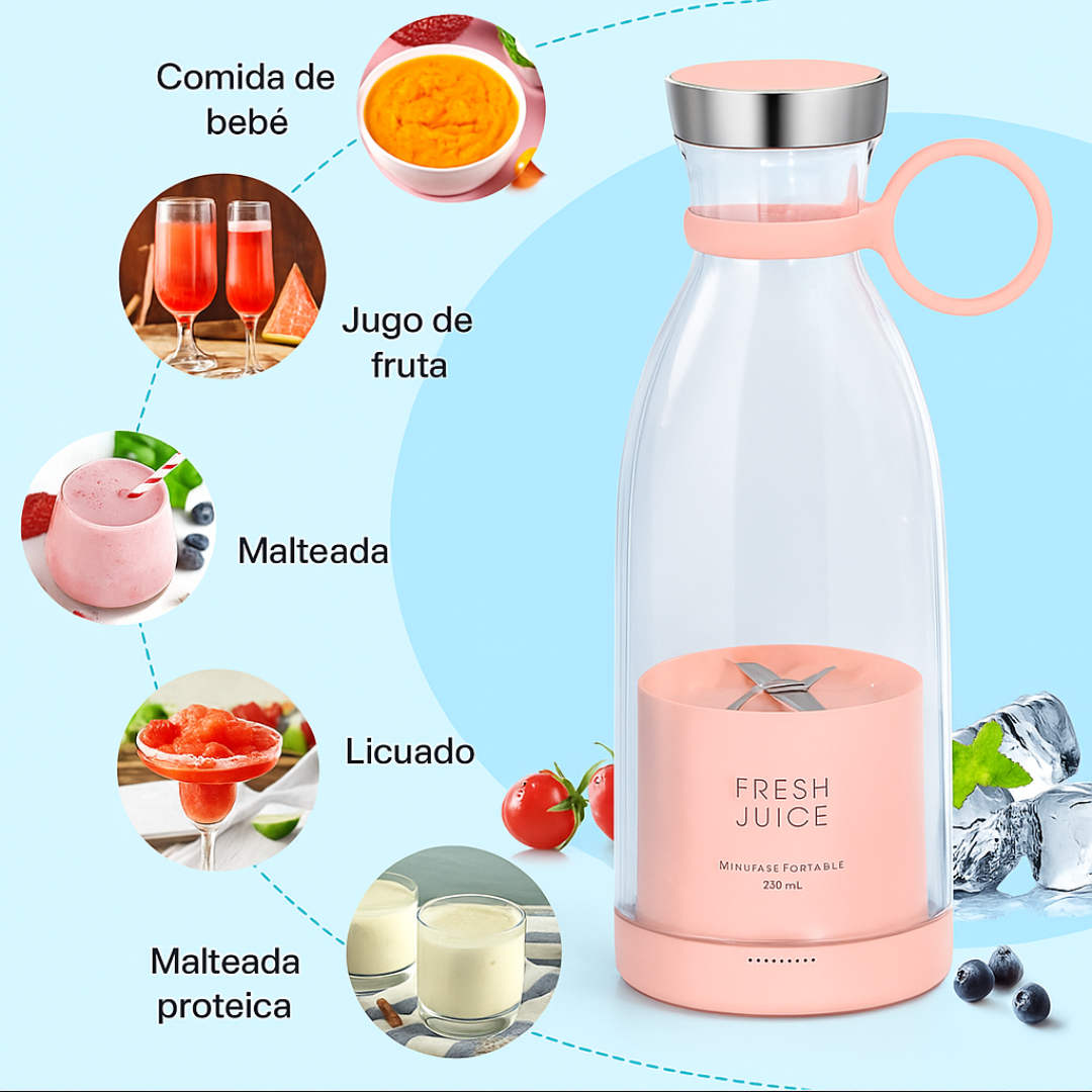 Fresh Juice™ | Licuadora Portátil