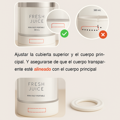 Fresh Juice™ | Licuadora Portátil