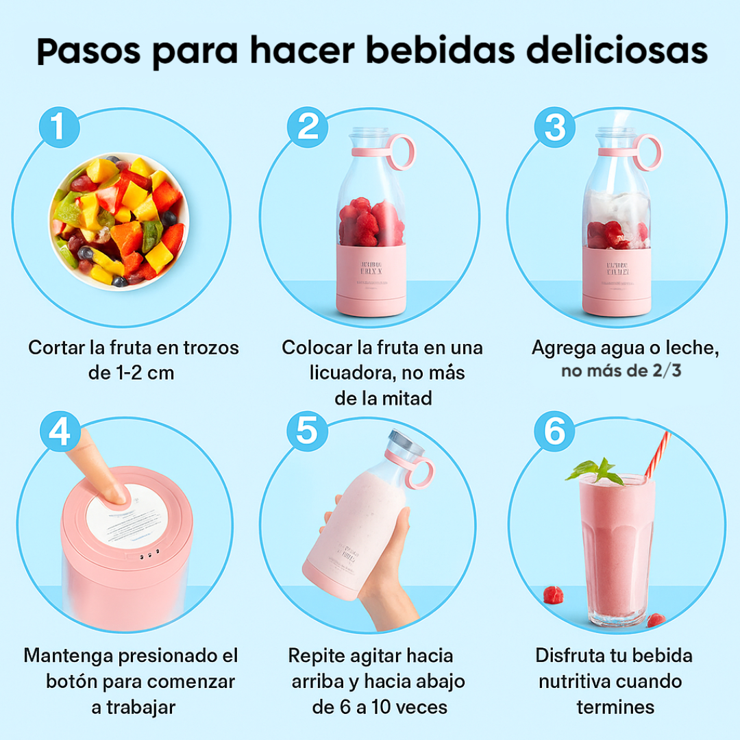 Fresh Juice™ | Licuadora Portátil